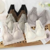 New seamless, strapless, lace U-shaped, beautiful back, latex pads, fixed coasters, and a tight-fitting bra for women details Picture